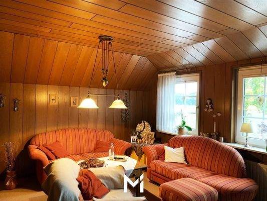 Wohnzimmer der Betreiberwohnung