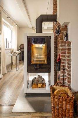 EG: Wohnen, Kaminofen