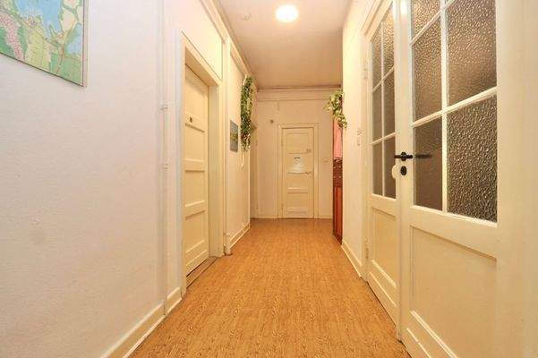 Blick in den Flur im OG