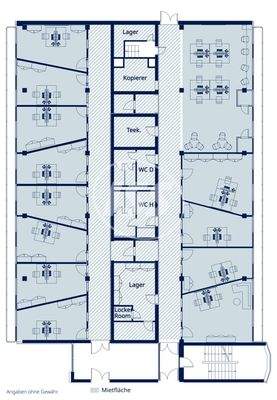 Grundriss 3. OG links - 1a