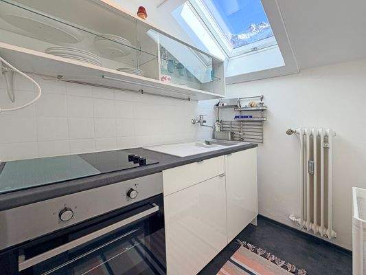 Küche im Dachgeschoss (Whg. Süd/Ost)