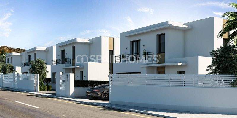 Stylish Detached Houses in Gated Complex with Pool in Denia