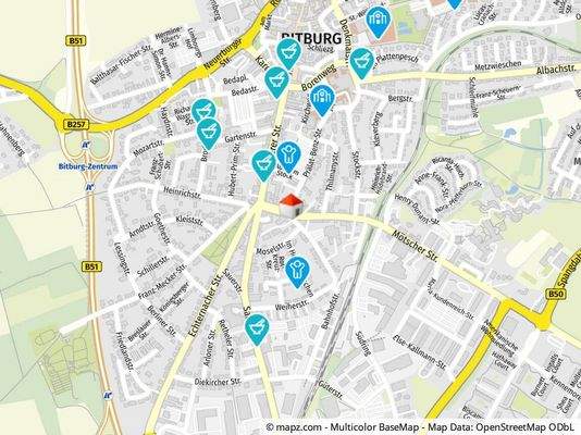 Geolyzer Kartenausschnitt