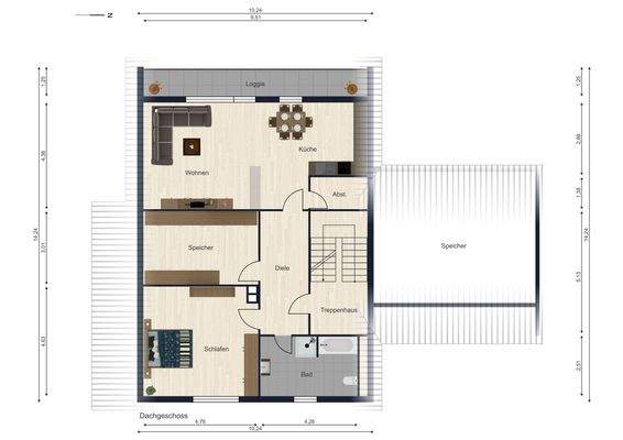 Grundrisse Obergeschoss