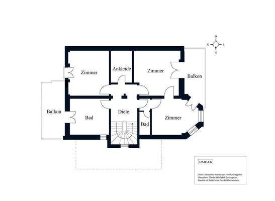 Grundriss 1. Obergschoss 