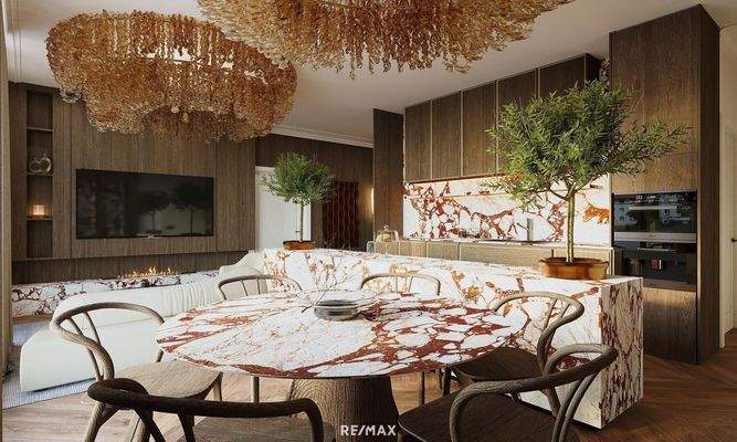 Visualisierung - Wohnküchebereich