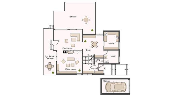 Grundriss Erdgeschoss