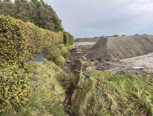 Kuenftige Zufahrt 6m Breite