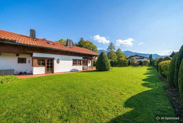 Viel Platz im Garten!