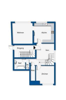 Erste Wohnebene (1. OG)