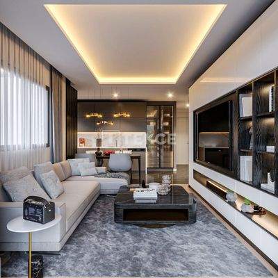 Apartments with Sea and City Views in Mezitli Mersin