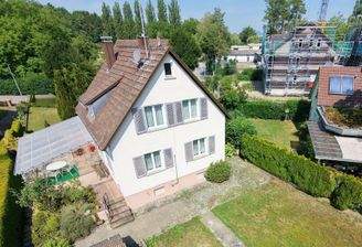 Sitzplatz und Garten
