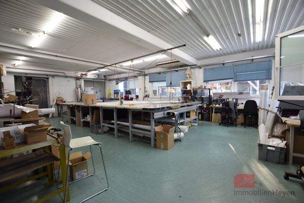 Gebäude 1 Produktionsfläche im hinteren Bereich EG