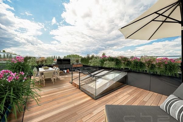 Dachterrasse