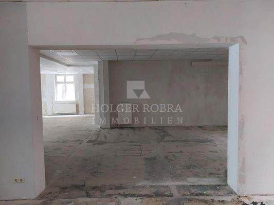 Blick auf linke Fläche