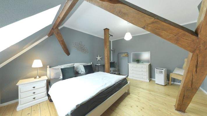 Das Gästezimmer im OG