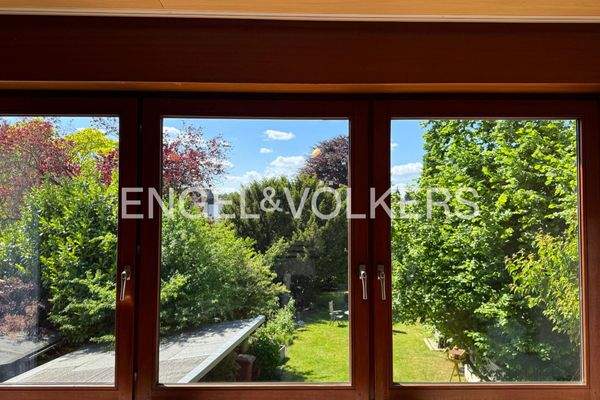 Ausblick vom Schlafzimmer