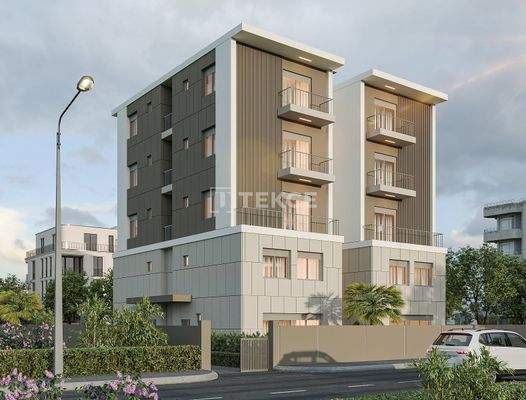 Flats Close to Shopping Malls and the Airport in Altınova Antalya