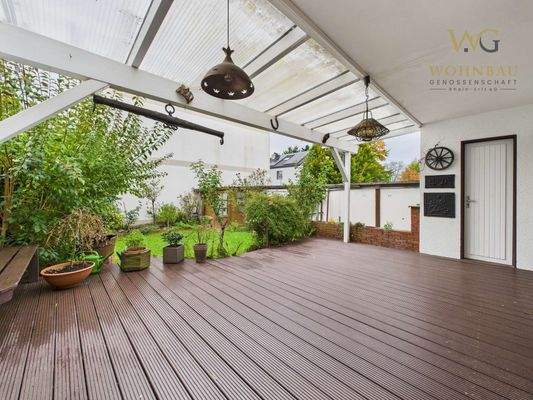 Überdachte Terrasse