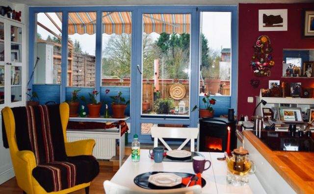 Ausblick zur Dachterrasse