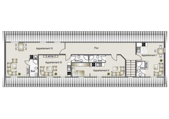 Grundriss Obergeschoss