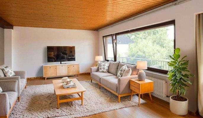 Wohnzimmer EG visualisiert