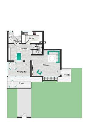 Grundriss Erdgeschoss