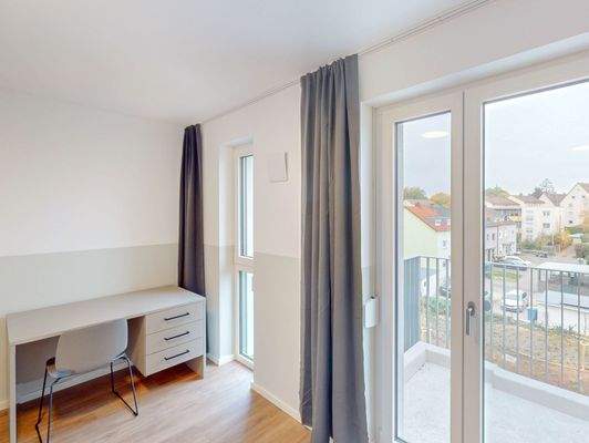 Wohnbereich mit Balkon