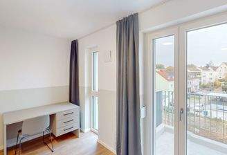 Wohnbereich mit Balkon