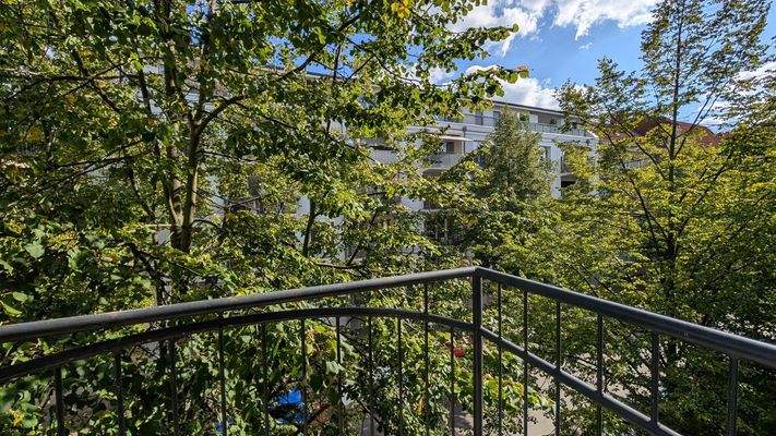 Ausblick Balkon 