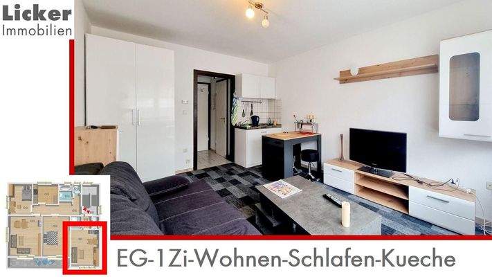 EG-1Zi-Wohnen-Schlafen-Kueche