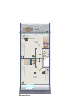 Grundriss Dachgeschoss