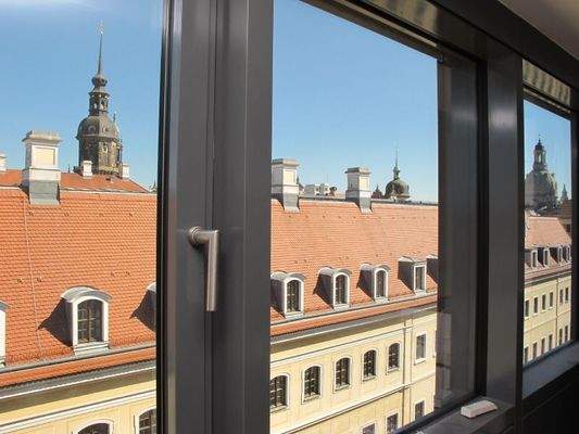 Blick auf die Kirchtürme