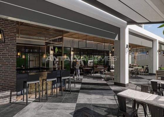 Apartments in a Complex with Rich Social Amenities in Alanya