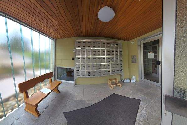 Eingangsbereich Wohnkomplex 