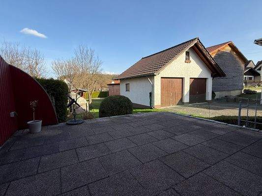 Blick von der Terrasse