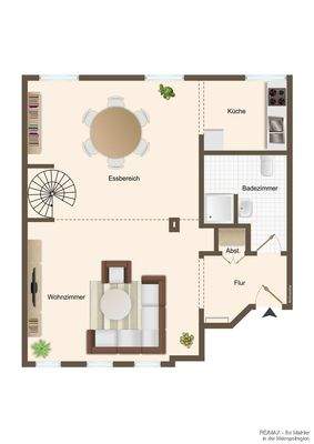 Grundriss Obergeschoss