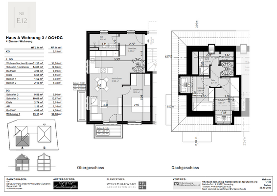 Grundriss - Möblierung dient nur zur Illustration