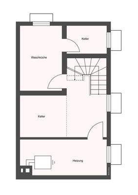 Grundriss Kellergeschoss 