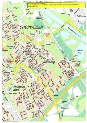Karte Chorweiler-Seeberg