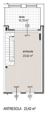 Grundriss Dachstudio