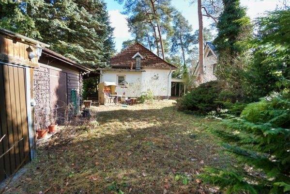 Haus hintere Ansicht