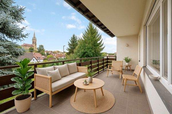 Balkon (KI generiert)