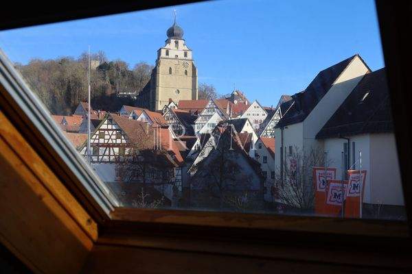 Aussicht aus dem Schlafzimmer