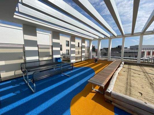 Dachterrasse im Haus A