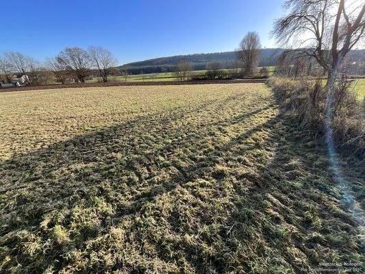 Blick zur Hauptstraße