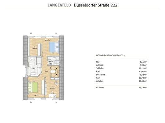 Langenfeld - Düsseldorfer Str 222 - DG