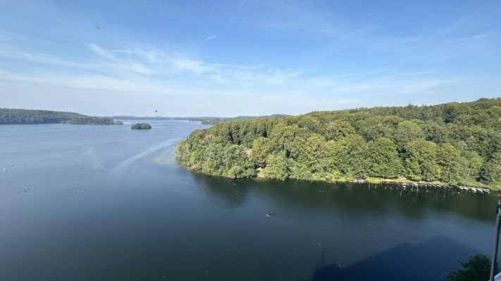 Ausblick vom Balkon