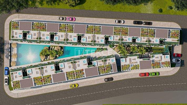 Apartments in a Complex Near the Sea in İskele North Cyprus