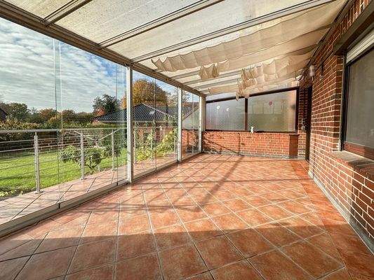 Überdachte Terrasse